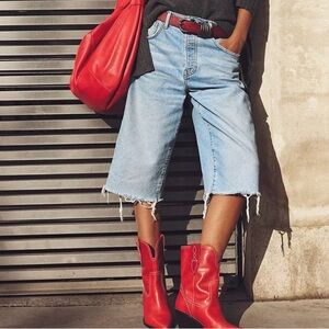 We the Free | Jam Session Relaxed Capri Jeans